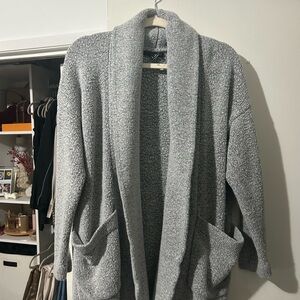 Forever 21 Heather Gray Knit Cardigan